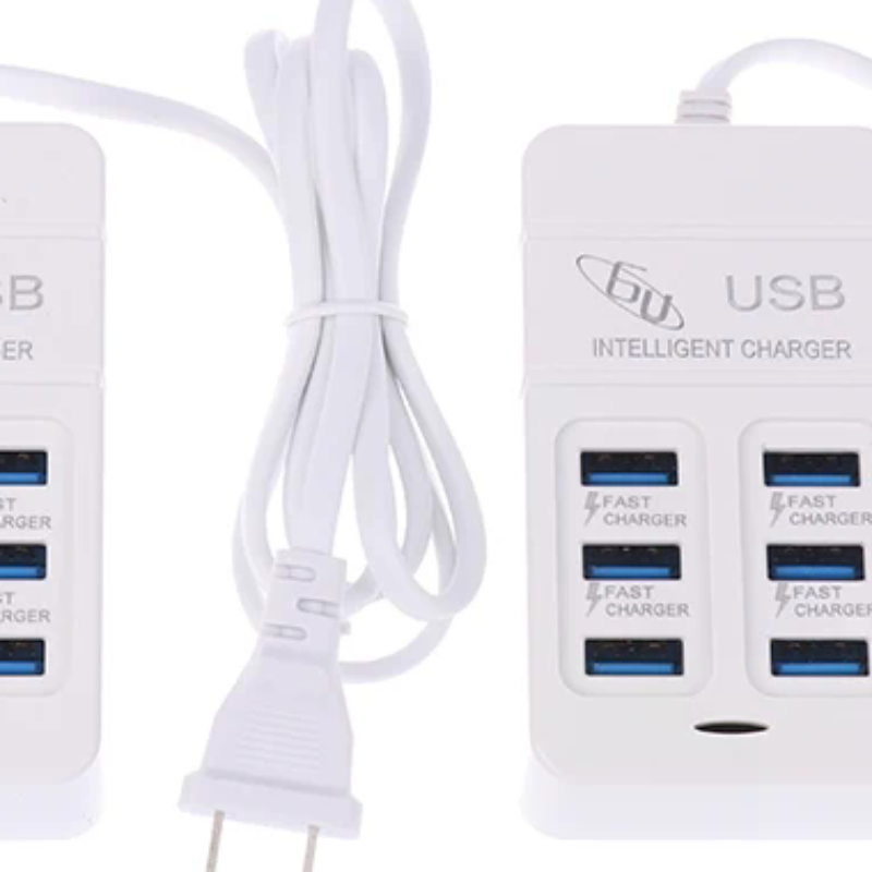 Multi Port Usb Hub - 1PC Charger USB Multiport 6 Port