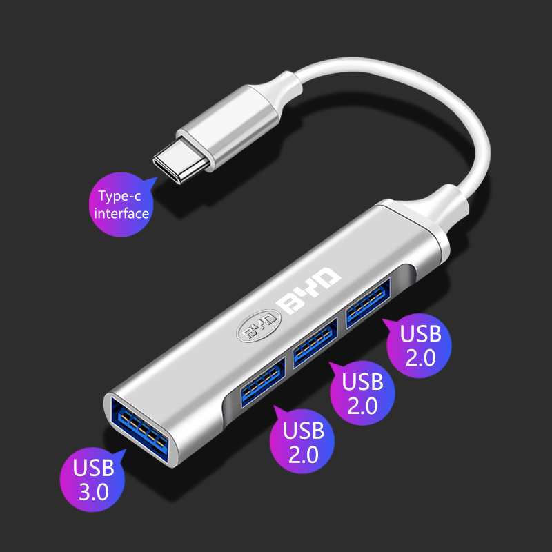 Multi Port Usb Hub - Adaptor USB Tipe-C Multi Port Distributor