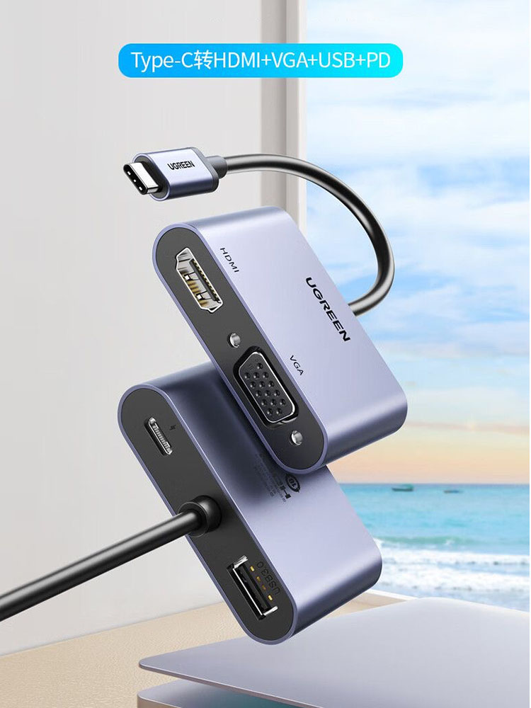 Multi Port Usb Hub - UGREEN USB C Hub Tipe-C ke