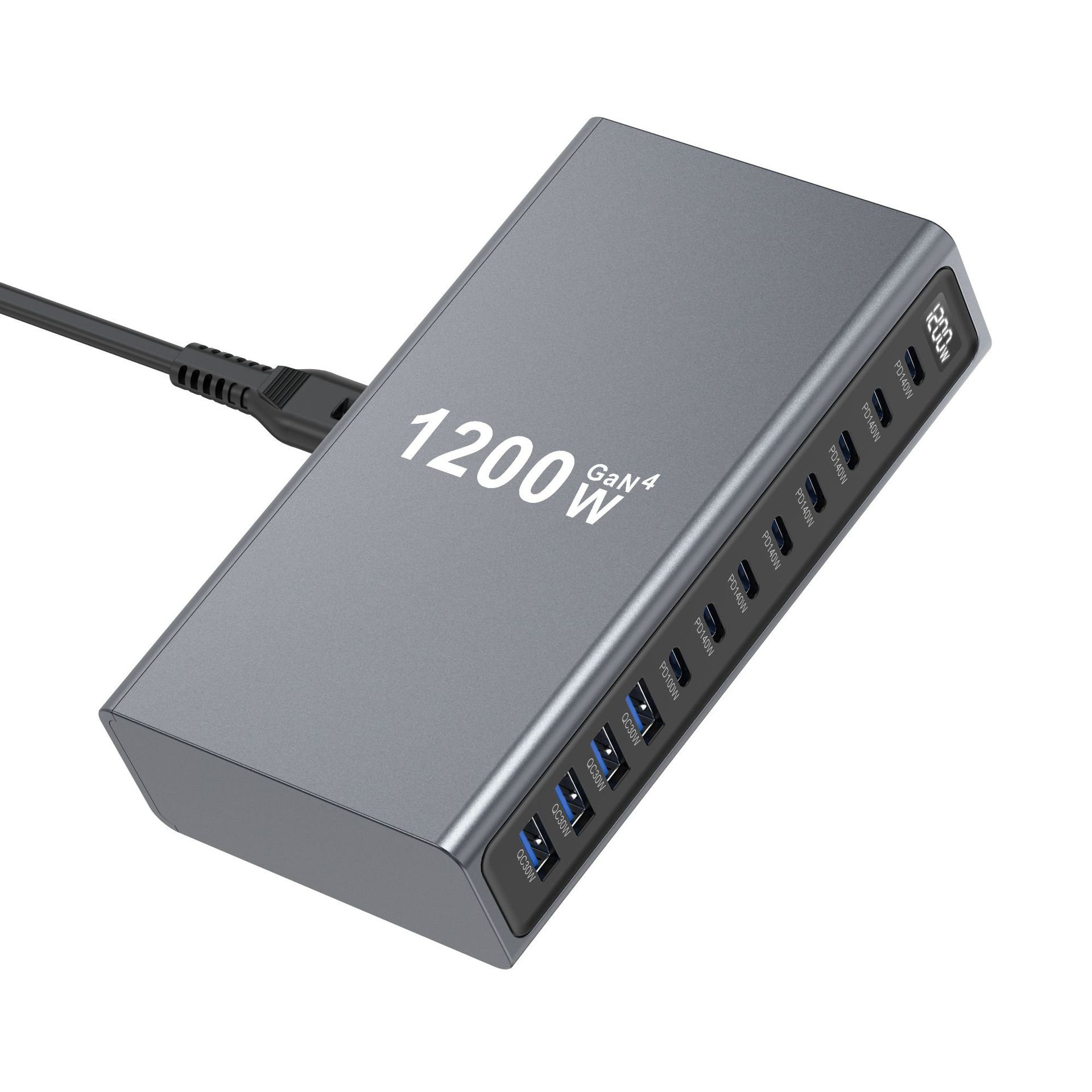 Adaptor Hub Desktop GaN Multi  - Multi Port Usb Hub ulasan dan harga