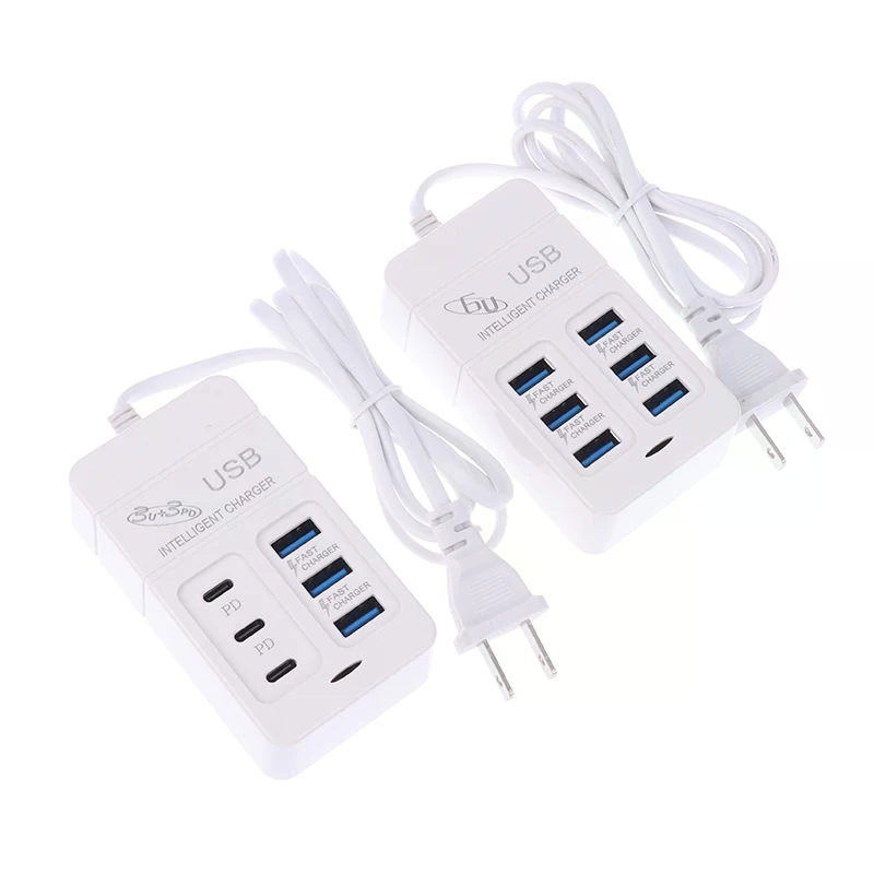 1PC Charger USB Multiport 6 Po - Multi Port Usb Hub ulasan dan harga