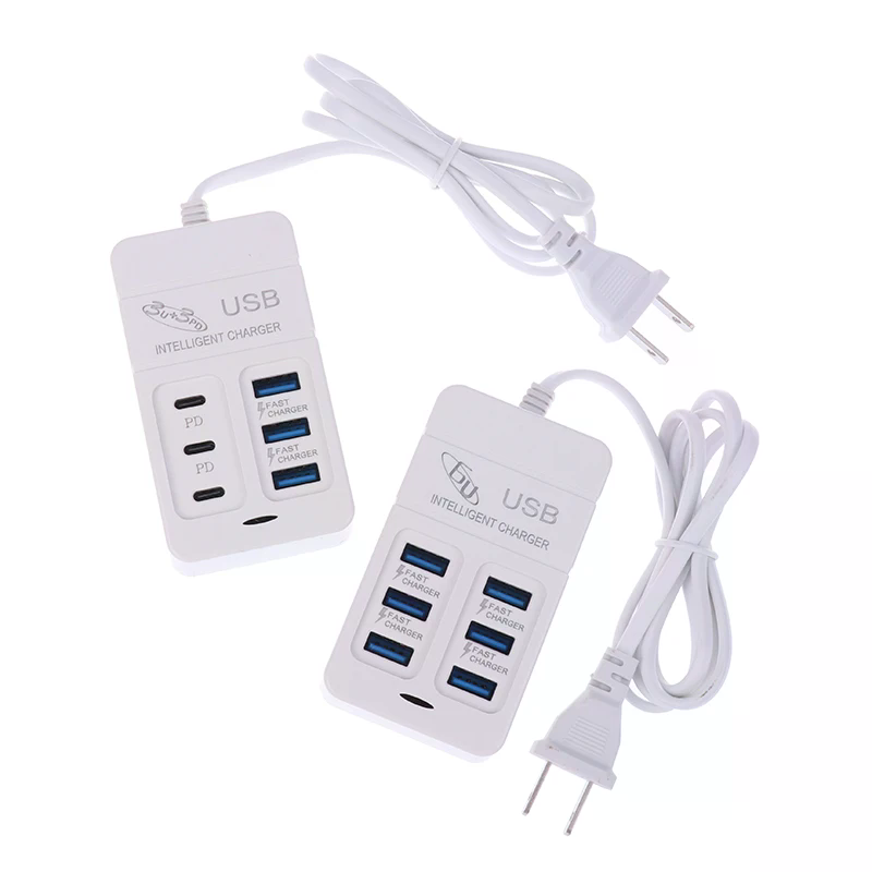 1PC Charger USB Multiport 6 Po - Multi Port Usb Hub ulasan dan harga