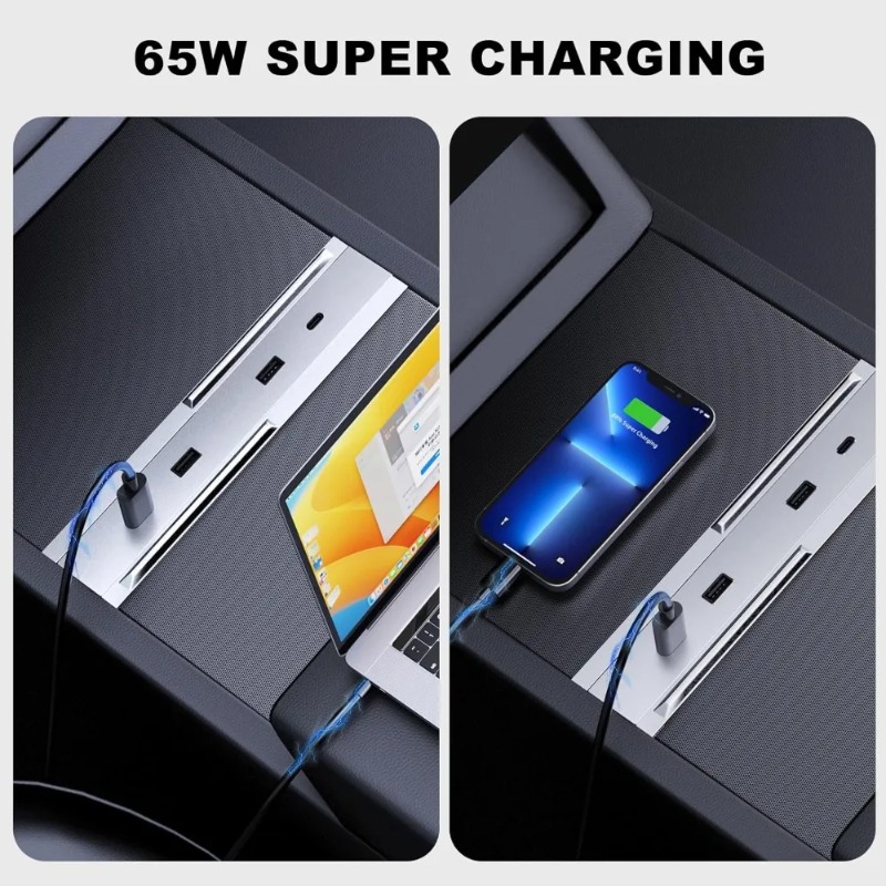 Adaptor Konsol Tengah Mobil Mu - Multi Port Usb Hub ulasan dan harga